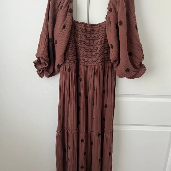 COPY - Free People Dahlia Embroidered Dress XL - Picture 5 of 12